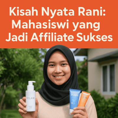 Kisah Nyata Rani Mahasiswi yang Jadi Affiliate Sukses