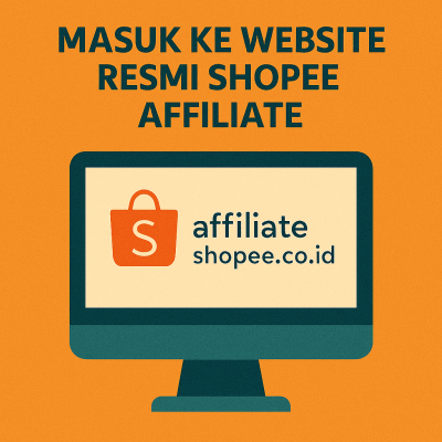 Masuk ke Website Resmi Shopee Affiliate